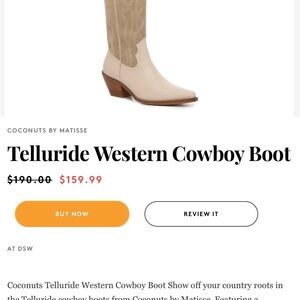Coconuts by Matisse Western Cowboy Boot